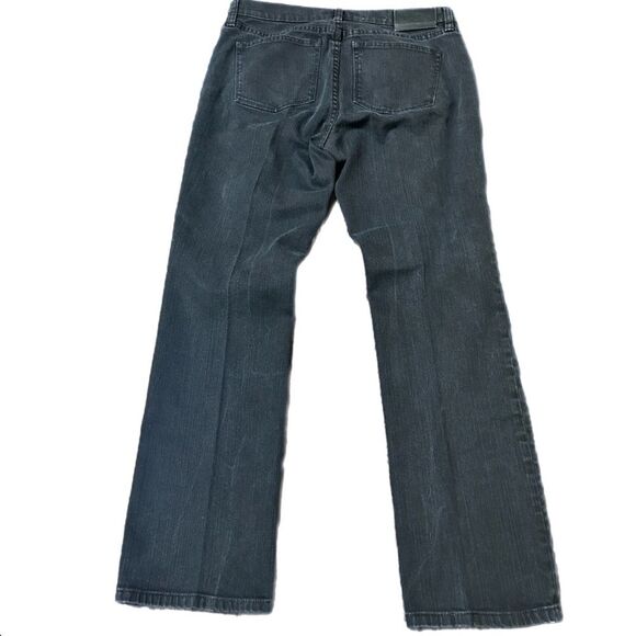 LRL Lauren Jeans Co. Ralph Lauren classic straight black jeans Size 6. 5 pockets - Picture 3 of 13